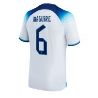 England Harry Maguire #6 Fußballbekleidung Heimtrikot WM 2022 Kurzarm